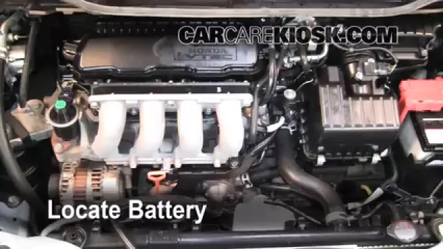 2010 Honda Fit Sport 1.5L 4 Cyl. Batterie Changement